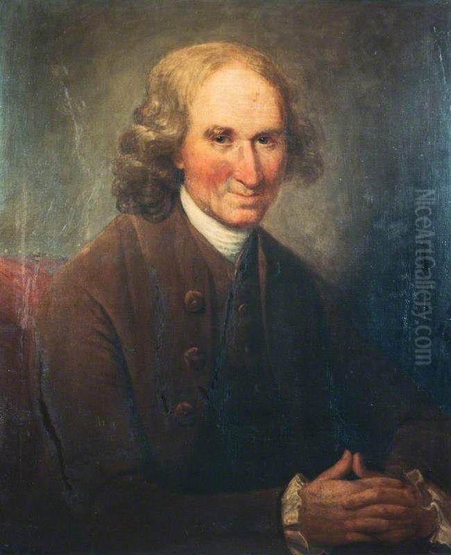 John Hume of Ninewells, 1709 - 1786. Brother of David Hume Oil Painting by David Martin
