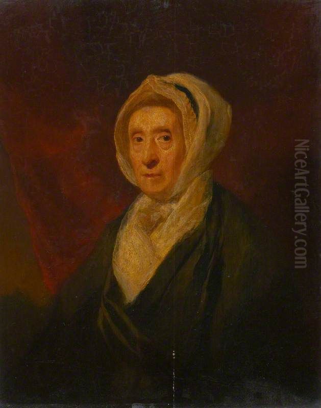 Katherine Lindsay, Lady Henderland Oil Painting by William Yellowlees