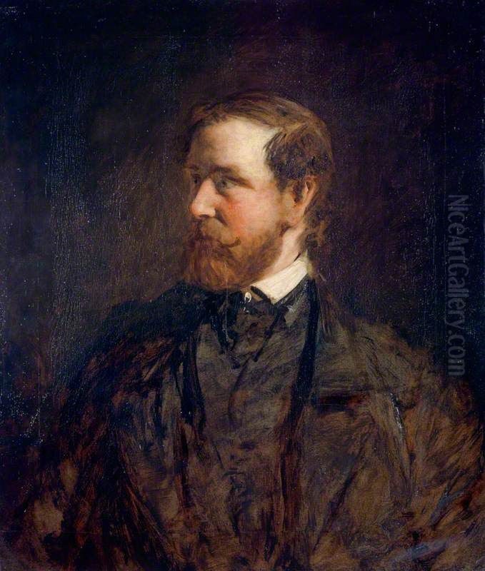 William McTaggart, 1835 - 1910. Artist Oil Painting by George Paul Chalmers