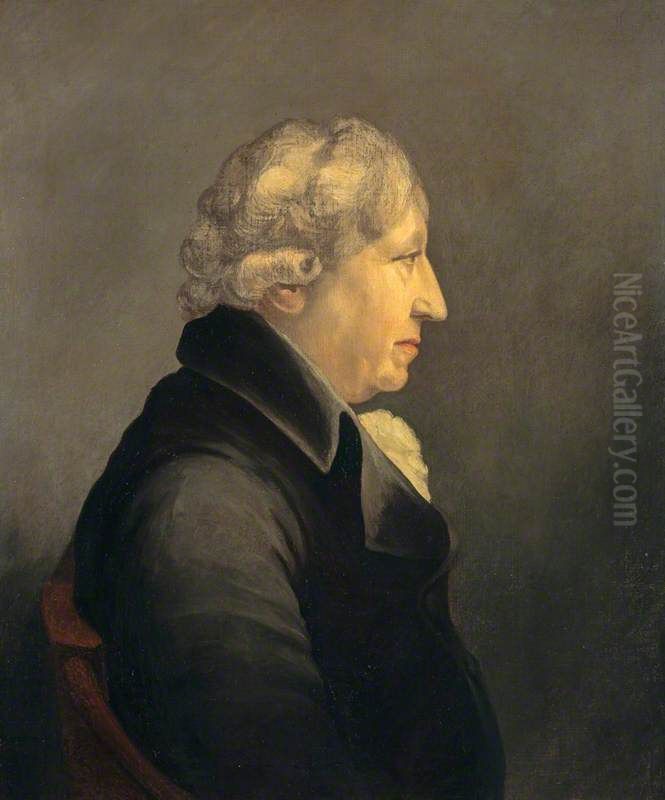 Patrick Miller of Dalswinton, 1731 - 1815. Pioneer of steam navigation Oil Painting by Alexander Nasmyth