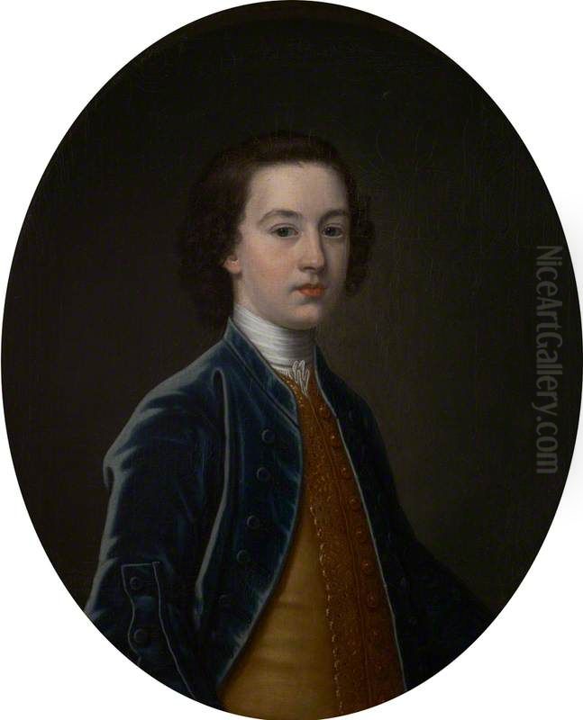 Lord Lewis Gordon, about 1724 - 1754 Oil Painting by John Alexander