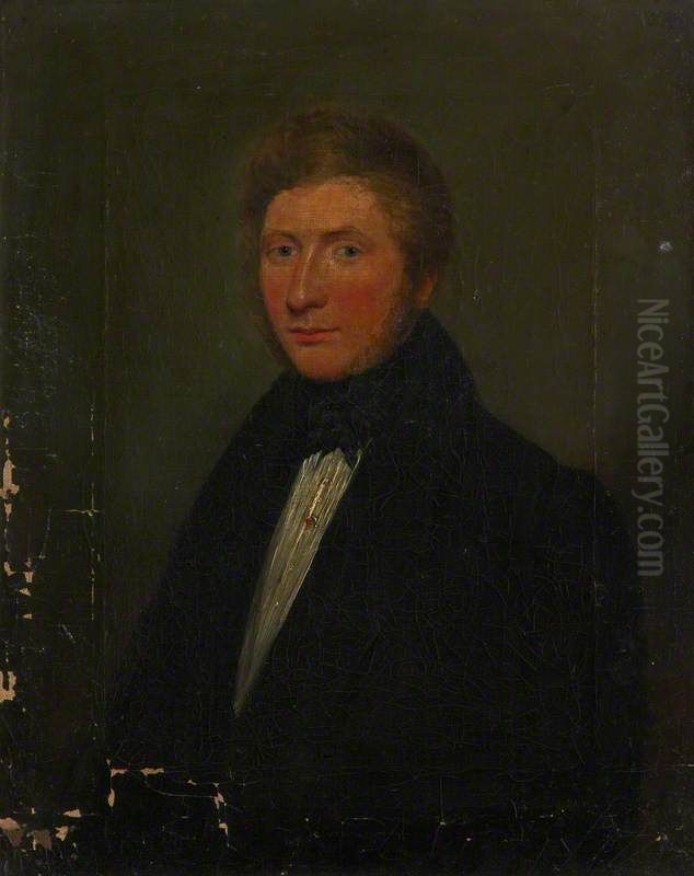 Robert Henry Wyndham, 1814 - 1894. Actor and theatrical manager Oil Painting by John Watson Gordon