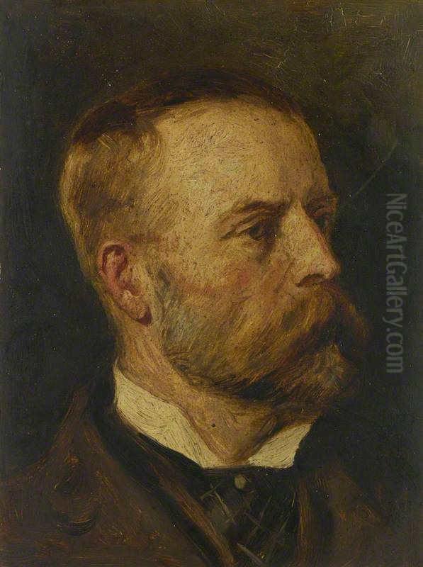 Thomas Alexander Graham, 1840 - 1906. Artist Oil Painting by James Archer
