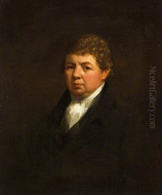 Rev. John Jamieson, 1759 - 1838. Antiquary and philologist Oil Painting by William Yellowlees