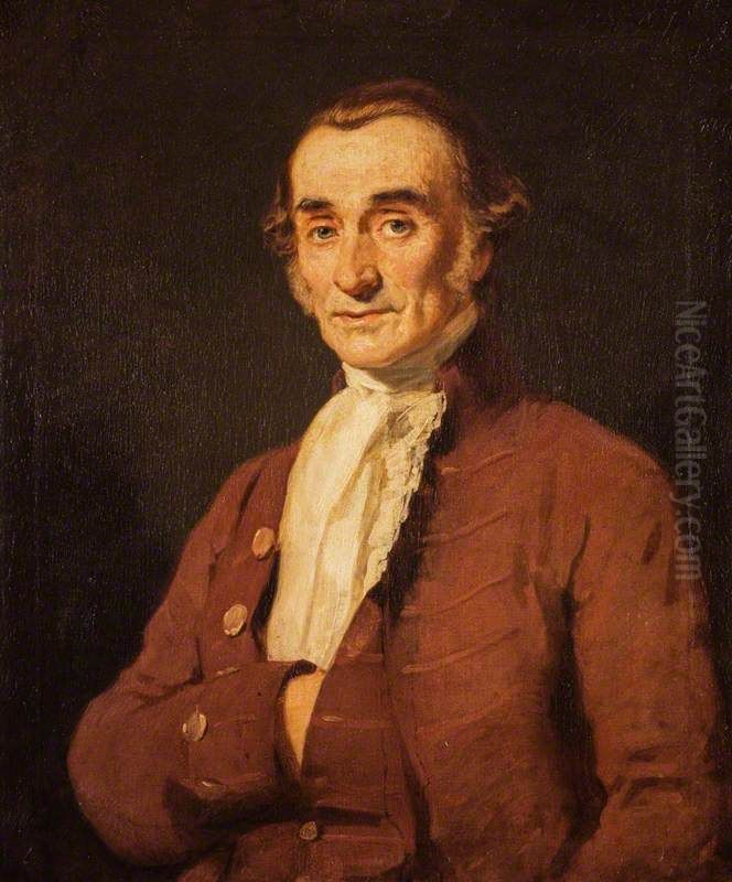 Charles Mackay, 1787 - 1857. Actor Oil Painting by Daniel Macnee