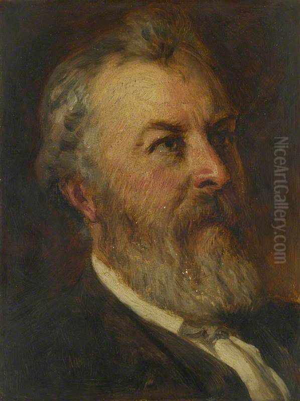 John MacWhirter, 1839 - 1911. Landscape painter Oil Painting by James Archer