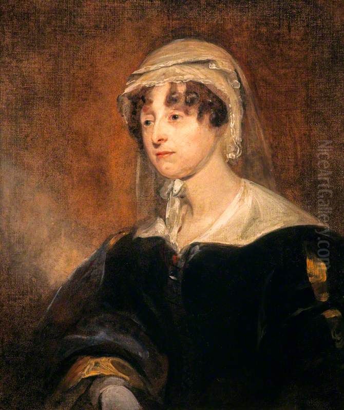 Carolina Oliphant, Baroness Nairne, 1766 - 1845. Songwriter Oil Painting by John Watson Gordon