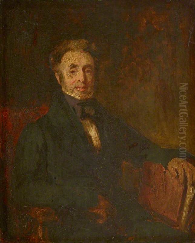 John Pairman, 1788 - 1843. Artist (Self-portrait) Oil Painting by John Pairman