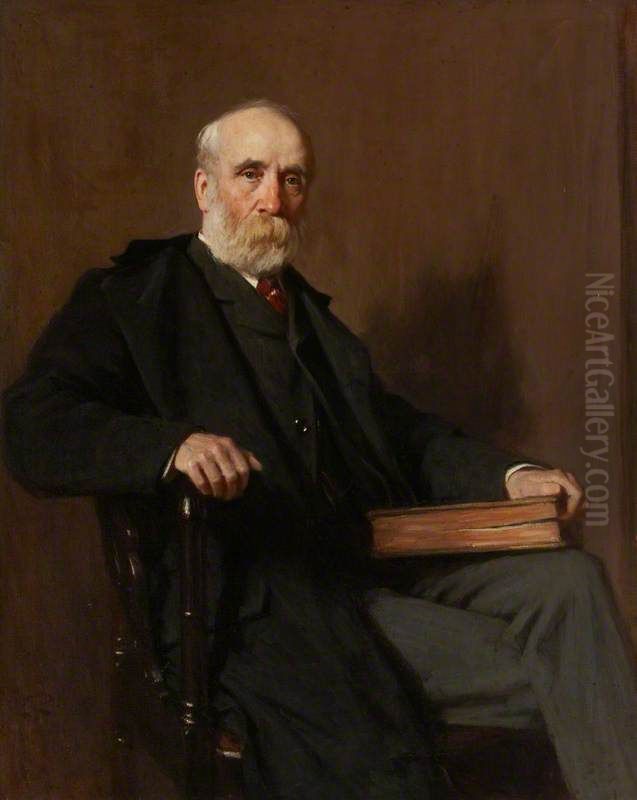 Sir Arthur Mitchell, 1826 - 1909. Writer on insanity and antiquary Oil Painting by George, Sir Reid