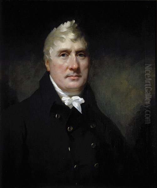 Portrait of John Rennie (1761 - 1821, engineer) Oil Painting by Henry Raeburn