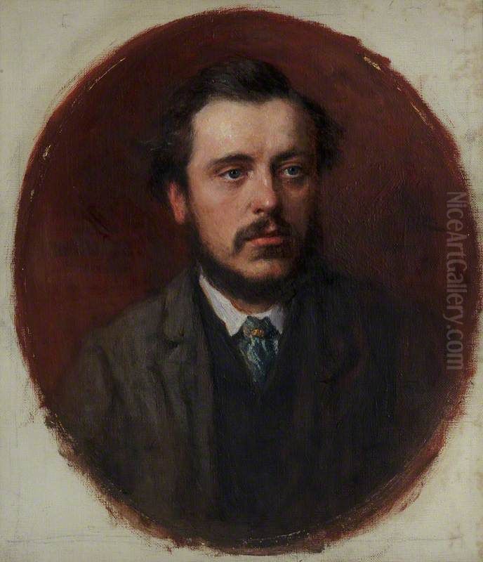 Professor William Robertson Smith, 1846 - 1894. Theologist and Semitic scholar Oil Painting by George, Sir Reid