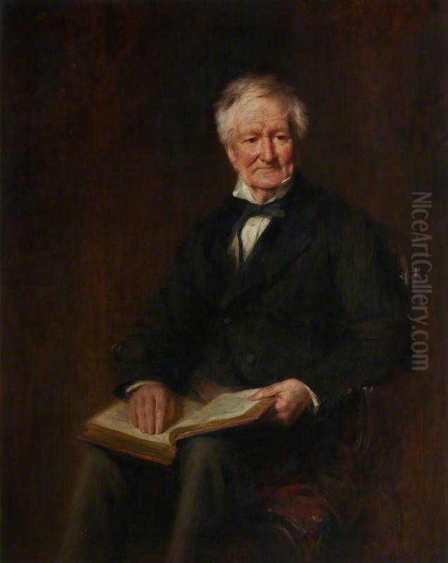 William Veitch, 1794 - 1885. Classical scholar Oil Painting by James Irvine