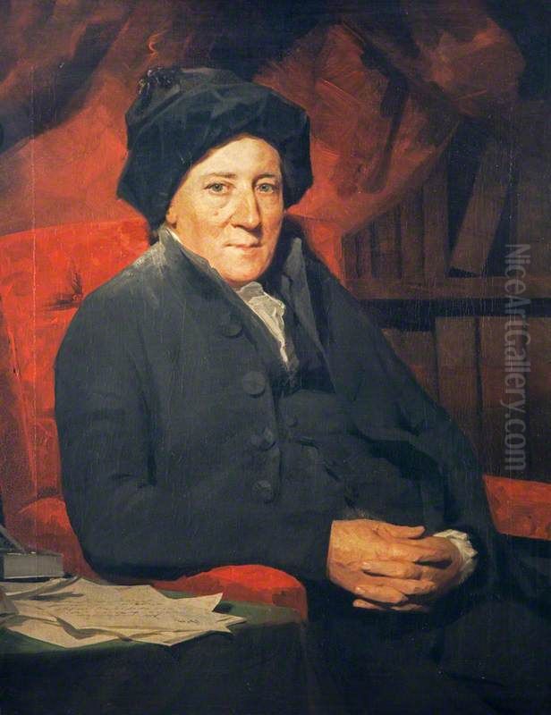 Sir David Wilkie, 1785 - 1841. Artist (Self-portrait) Oil Painting by David Wilkie