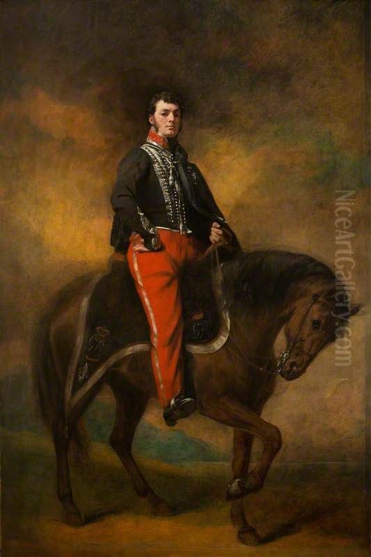 George Hay, 8th Marquess of Tweeddale, 1787 - 1876. Agriculturist Oil Painting by Henry Raeburn