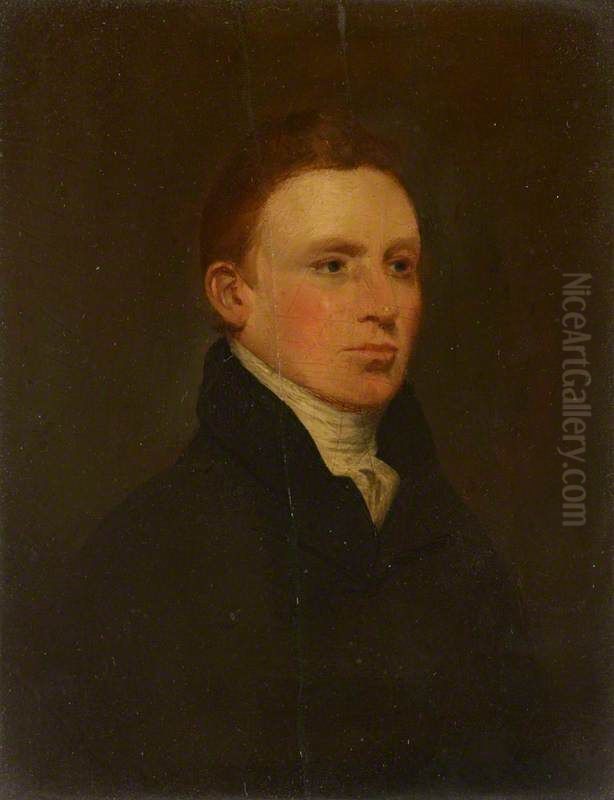 Portrait of a Young Man Oil Painting by Alexander George Fraser