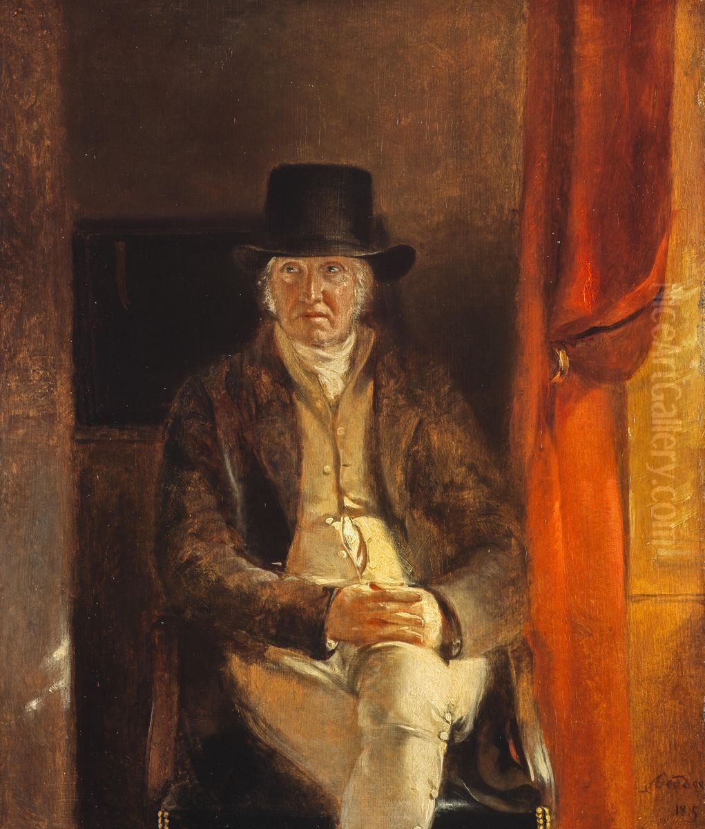 Andrew Plimer (1763 - 1837) Oil Painting by Andrew Geddes