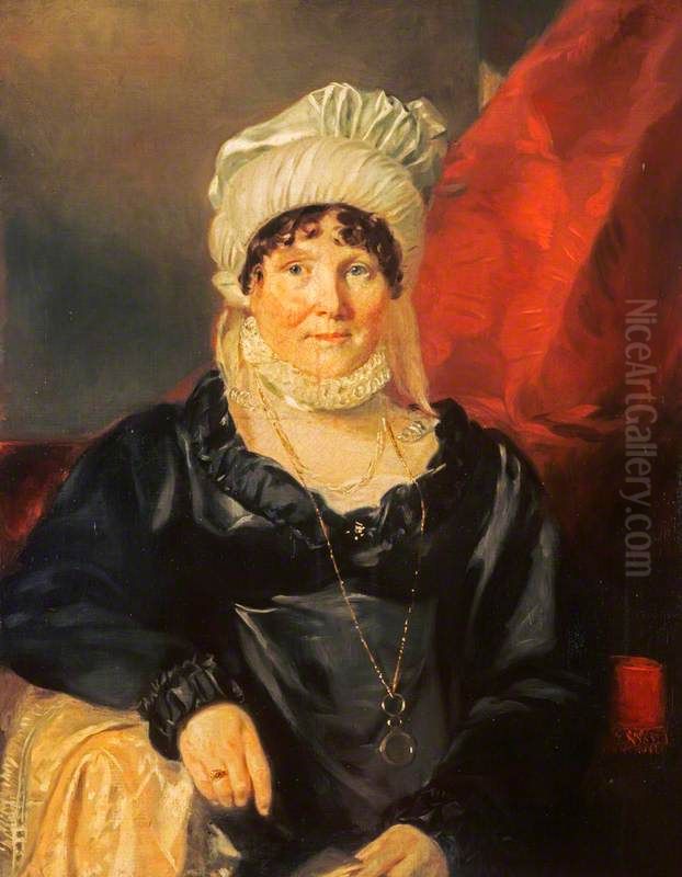 Euphemia Helen Smeton or Smeaton (died 1825) 'Mrs Douglas Dickson' Oil Painting by Andrew Geddes