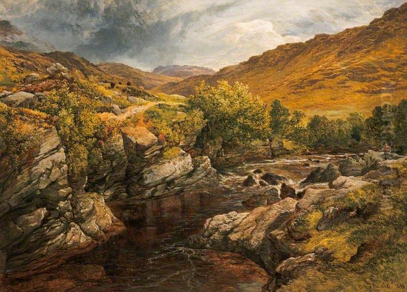 Glenfruin Oil Painting by John Milne Donald