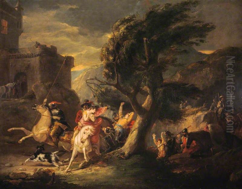 Return from a Foray Oil Painting by John Watson Gordon