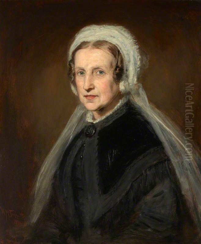 Mrs Leiper Oil Painting by William McTaggart