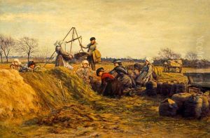 Field Working in Spring