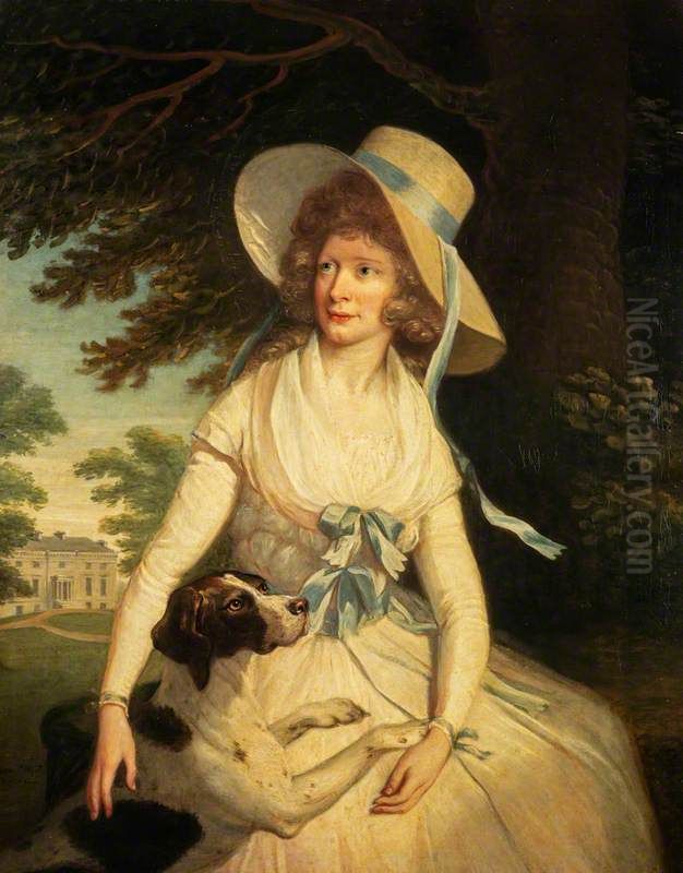 Lilias Seton, Lady Steuart of Allanton (died 1821) Oil Painting by David Martin