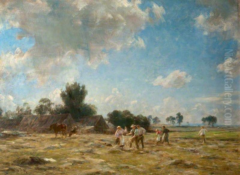 Haymakers Oil Painting by William Darling McKay
