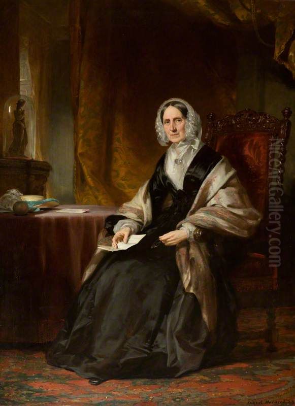 Louisa Balfour, Mrs James Mackenzie of Craigpark (1779 - 1859) Oil Painting by Daniel Macnee
