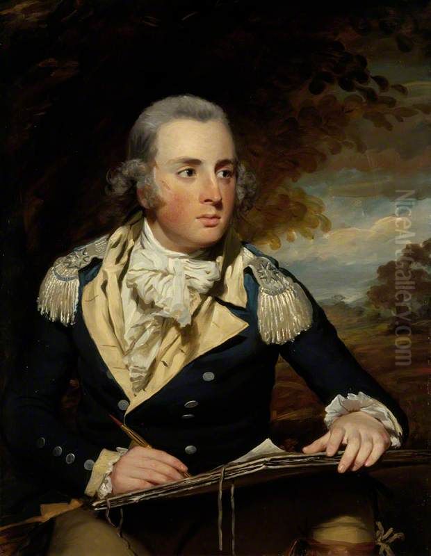 Lieutenant-Colonel George Lyon (active 1788 - about 1826) Oil Painting by Henry Raeburn