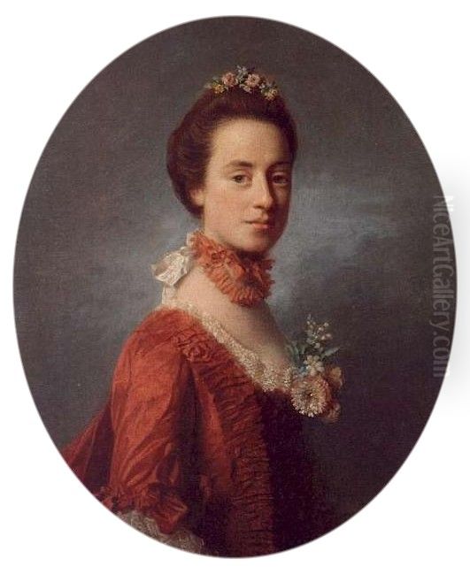 Mary Digges, Lady Robert Manners (1737-1829) Oil Painting by Allan Ramsay