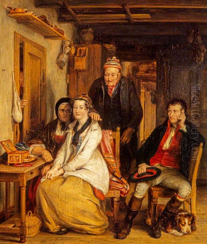 Duncan Gray Oil Painting by David Wilkie