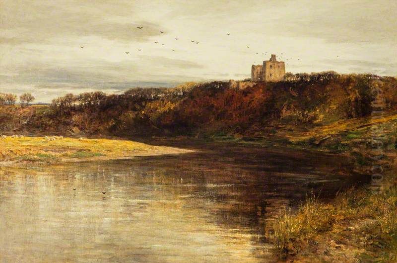 Norham Castle Oil Painting by George, Sir Reid