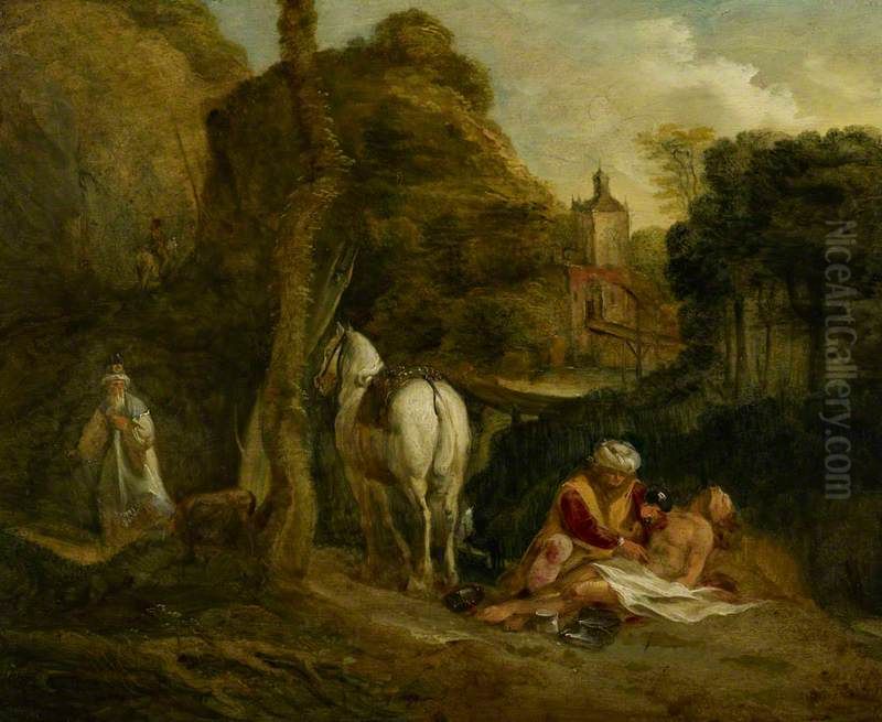 The Good Samaritan Oil Painting by John Runciman