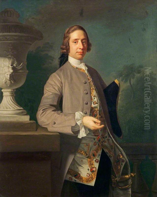 George Bristow (1727 - 1815) Oil Painting by Allan Ramsay
