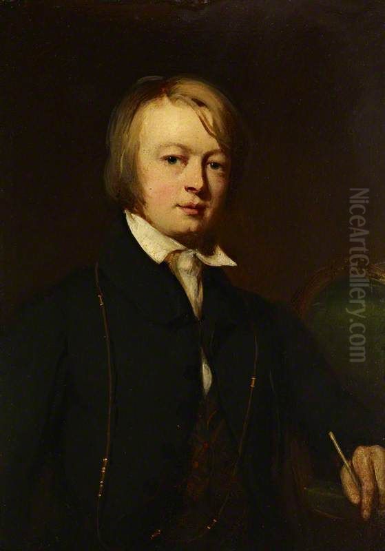 The Artist's Son, Dr Francis Thomson (1814 - 1858) Oil Painting by John Thomson