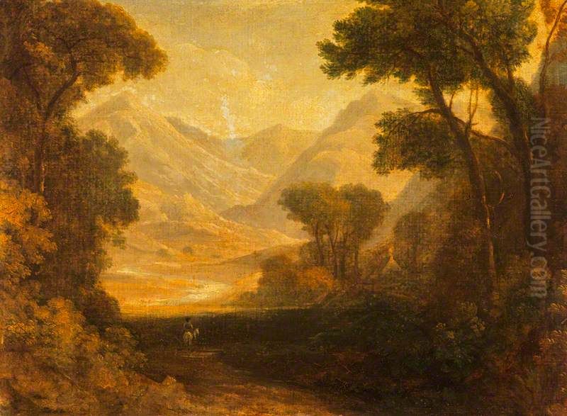 Glen Altrive, Selkirkshire Oil Painting by John Thomson Glen Altrive, Selkirkshire Oil Painting by John Thomson