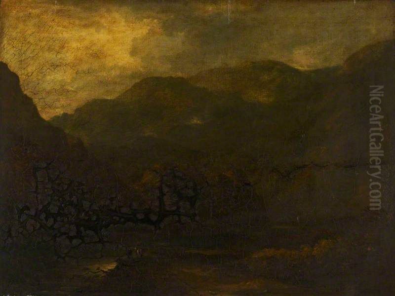 The Trossachs Oil Painting by John Thomson