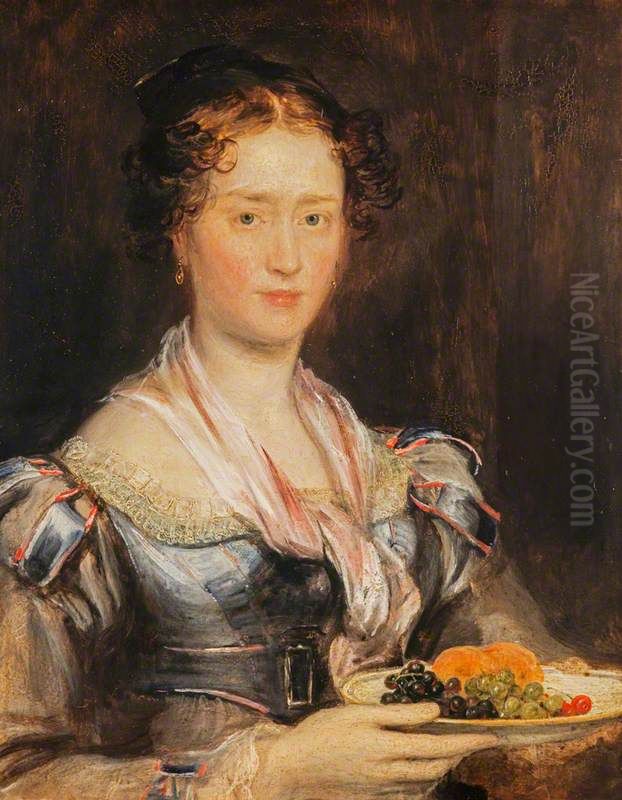 The Artist's Sister (Helen Wilkie, later Mrs William Hunter, 1793 - 1870) Oil Painting by David Wilkie