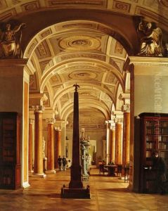 Interior of the Hermitage Library