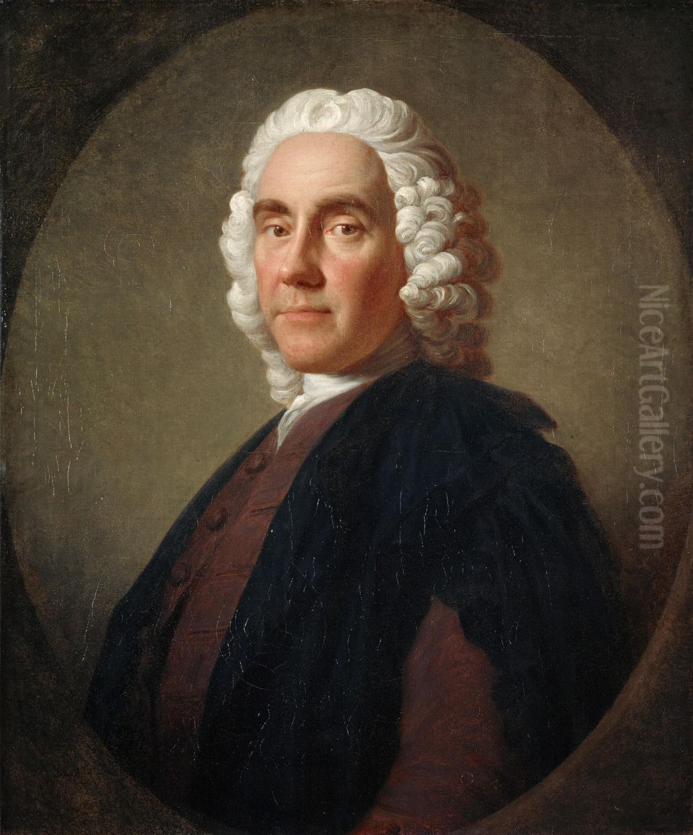 Alexander Monro of Auchenbowie ('Primus'), 1697 - 1767 Oil Painting by Allan Ramsay