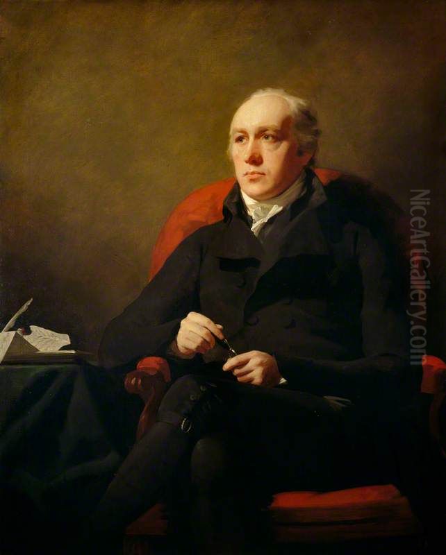 Charles Hope, Lord Granton, 1763 - 1851. Lord President of the Court of Session Oil Painting by Henry Raeburn