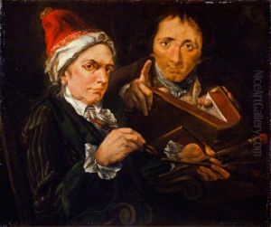 John Brown, 1749 - 1787. Artist (With Alexander Runciman, 1736 - 1785. Artist - self portrait) John Brown, 1749 - 1787. Artist (With Alexander Runciman, 1736 - 1785. Artist - self portrait)