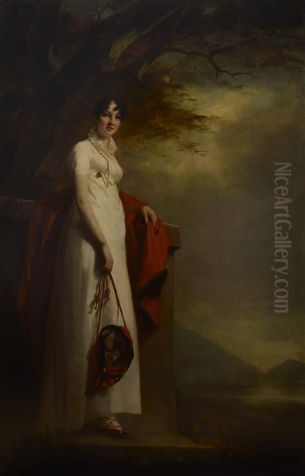 Lady Montgomery, nee Helen Graham (d. 1828) Oil Painting by Henry Raeburn