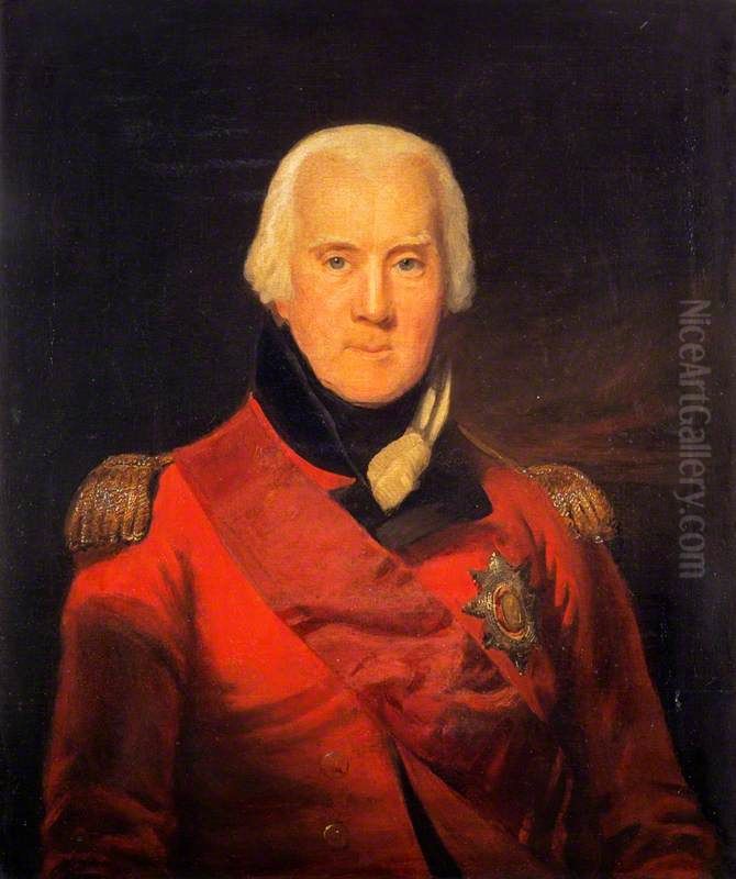 Sir David Dundas, 1735 - 1820. General Oil Painting by Samuel Drummond