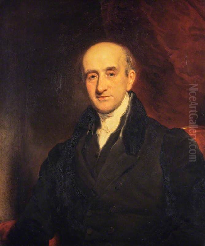 Alexander Maconochie-Wellwood, 2nd Lord Meadowbank, 1777 - 1861. Judge Oil Painting by Martin Archer Shee