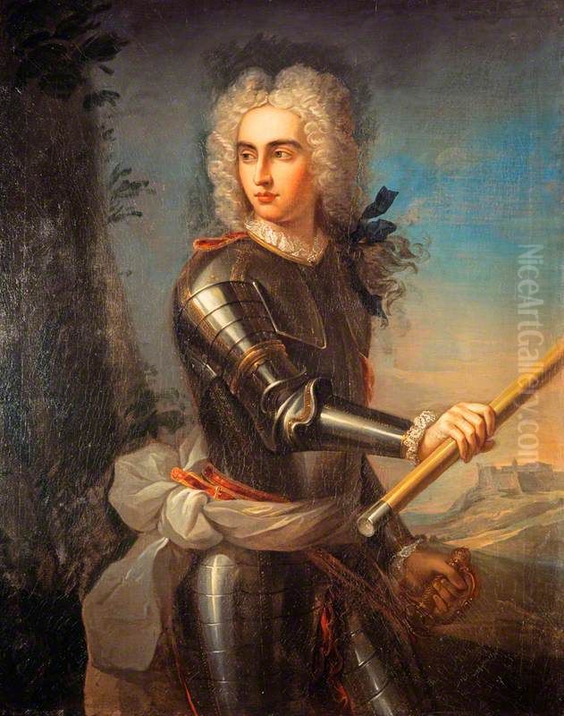 George Keith, 10th Earl Marischal, 1694 - 1778. Jacobite Oil Painting by Pierre Parrocel