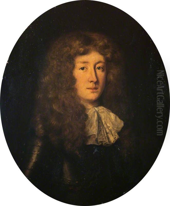 John Hay, 2nd Marquess of Tweeddale, 1645 - 1713. Parliamentarian Oil Painting by Jacob Ferdinand Voet