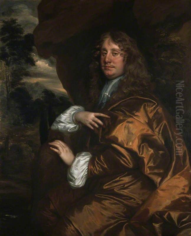 John Hay, 1st Marquess of Tweeddale, 1626 - 1697. Lord High Chancellor of Scotland Oil Painting by Peter Lely