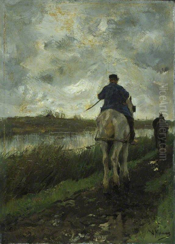 No. 2 Oil Painting by Anton Mauve