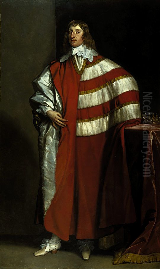 Charles Seton, 2nd Earl of Dunfermline Oil Painting by Sir Anthony Van Dyck